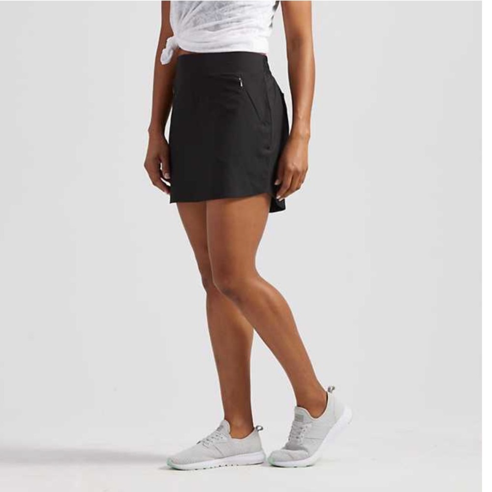Freely Athletic Skort in Black. Medium